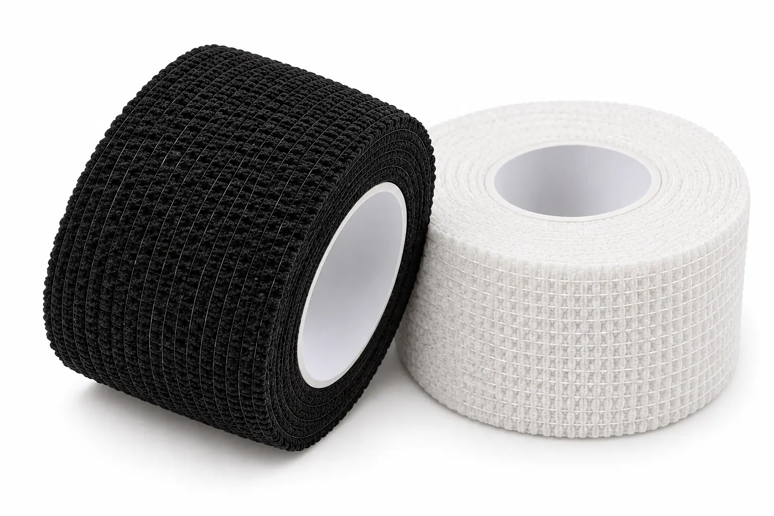 Grepptejp svart/vit 2-pack